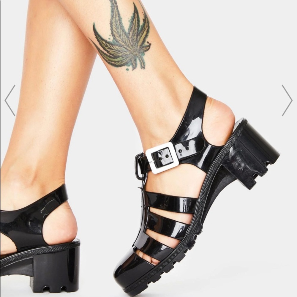 Dolls Kill Jelly Shoes
